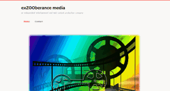 Desktop Screenshot of exzooberance.com